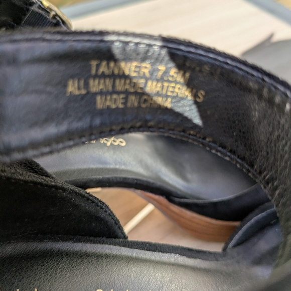 House Of Harlow 1960 Ankle Strap Shoes 7.5 Black NWT - Picture 5 of 8